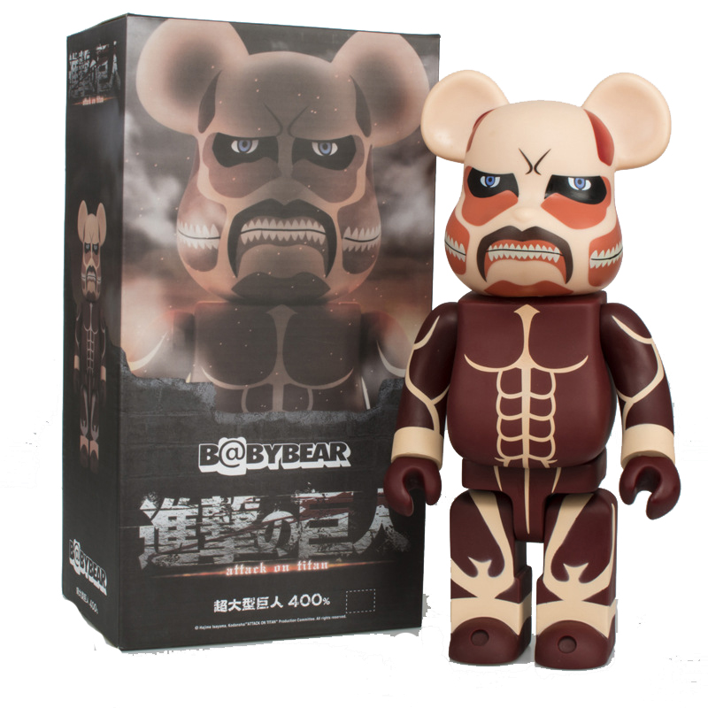 New 400% Bearbrick Action & Toy Figures Attack on Titans 28CM Dolls Medicom Toys Vinly Doll In Retail Box, Chocolate
New 400% Bearbrick Action & Toy Figures Attack on Titans 28CM Dolls Medicom Toys Vinly Doll In Retail Box, Chocolate