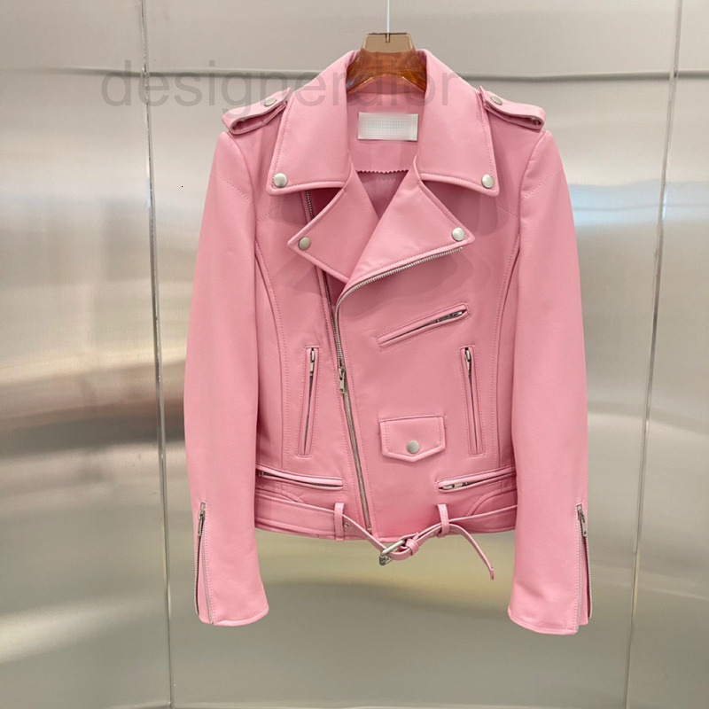 Women' Leather & Faux designer Autumn 2021 pink leather jacket Motorcycle New Zealand first layer sheep skin women' short coat trend ET0K, 2# packing bag
Women' Leather & Faux designer Autumn 2021 pink leather jacket Motorcycle New Zealand first layer sheep skin women' short coat trend ET0K, 2# packing bag