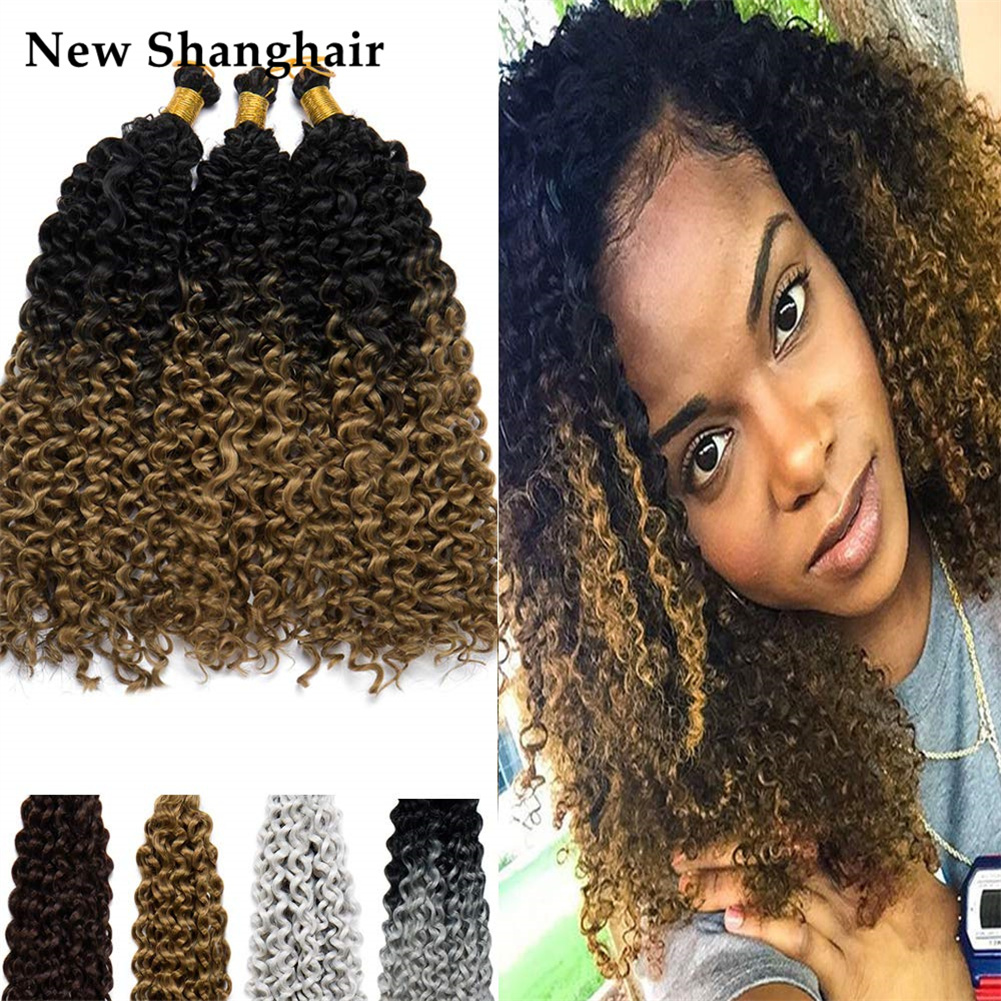 Curl Crochet hair Ombre 14 Inch Water Wave 24 strands/pcs Synthetic Jerry Curly Braid Deep Braiding Hair Extensions BS22, 1b
Curl Crochet hair Ombre 14 Inch Water Wave 24 strands/pcs Synthetic Jerry Curly Braid Deep Braiding Hair Extensions BS22, 1b