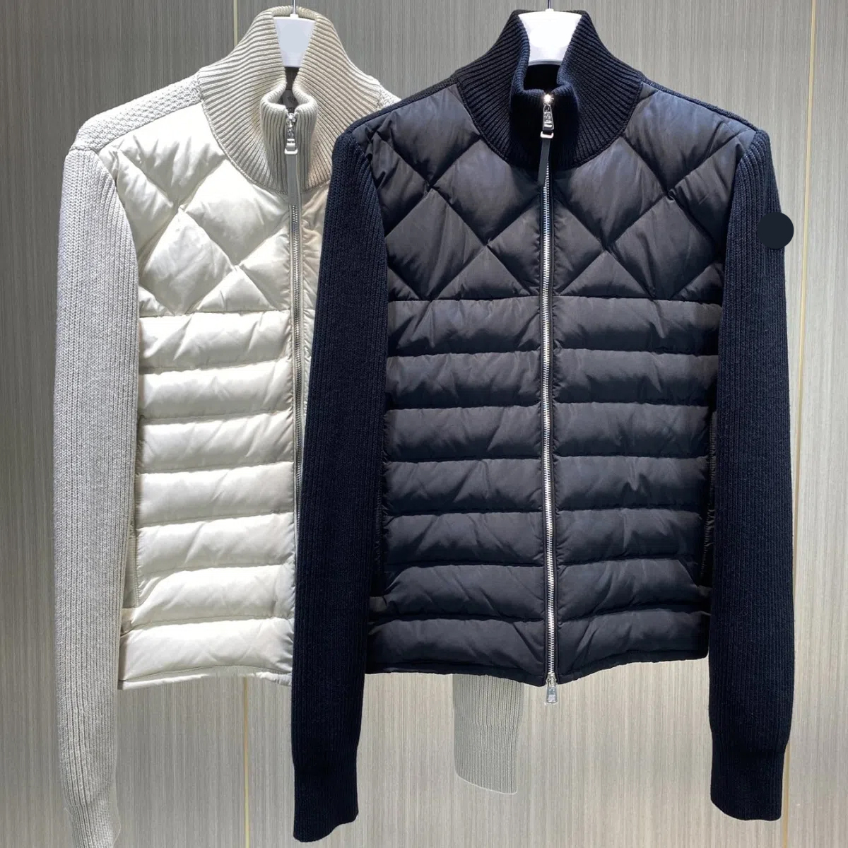Designer Maya Brand Men's Down White Duck Down Embroidered Badge Ladies Knitted Wool JacketTopsClothing Labels, Black
Designer Maya Brand Men's Down White Duck Down Embroidered Badge Ladies Knitted Wool JacketTopsClothing Labels, Black