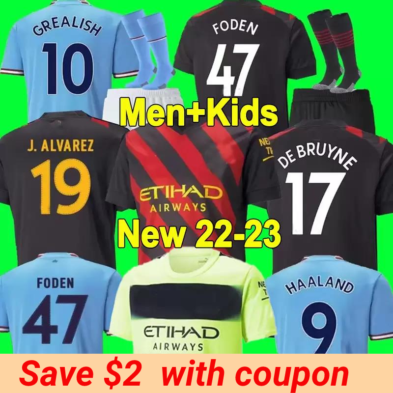 22 23 HAALAND SOCCER JERSEYS GREALISH STERLING MANS CITIES MAHREZ fans player version DE BRUYNE FODEN 2022 2023 football tops shirt kids kit sets uniform Boys youth, 22/23 men third
22 23 HAALAND SOCCER JERSEYS GREALISH STERLING MANS CITIES MAHREZ fans player version DE BRUYNE FODEN 2022 2023 football tops shirt kids kit sets uniform Boys youth, 22/23 men third