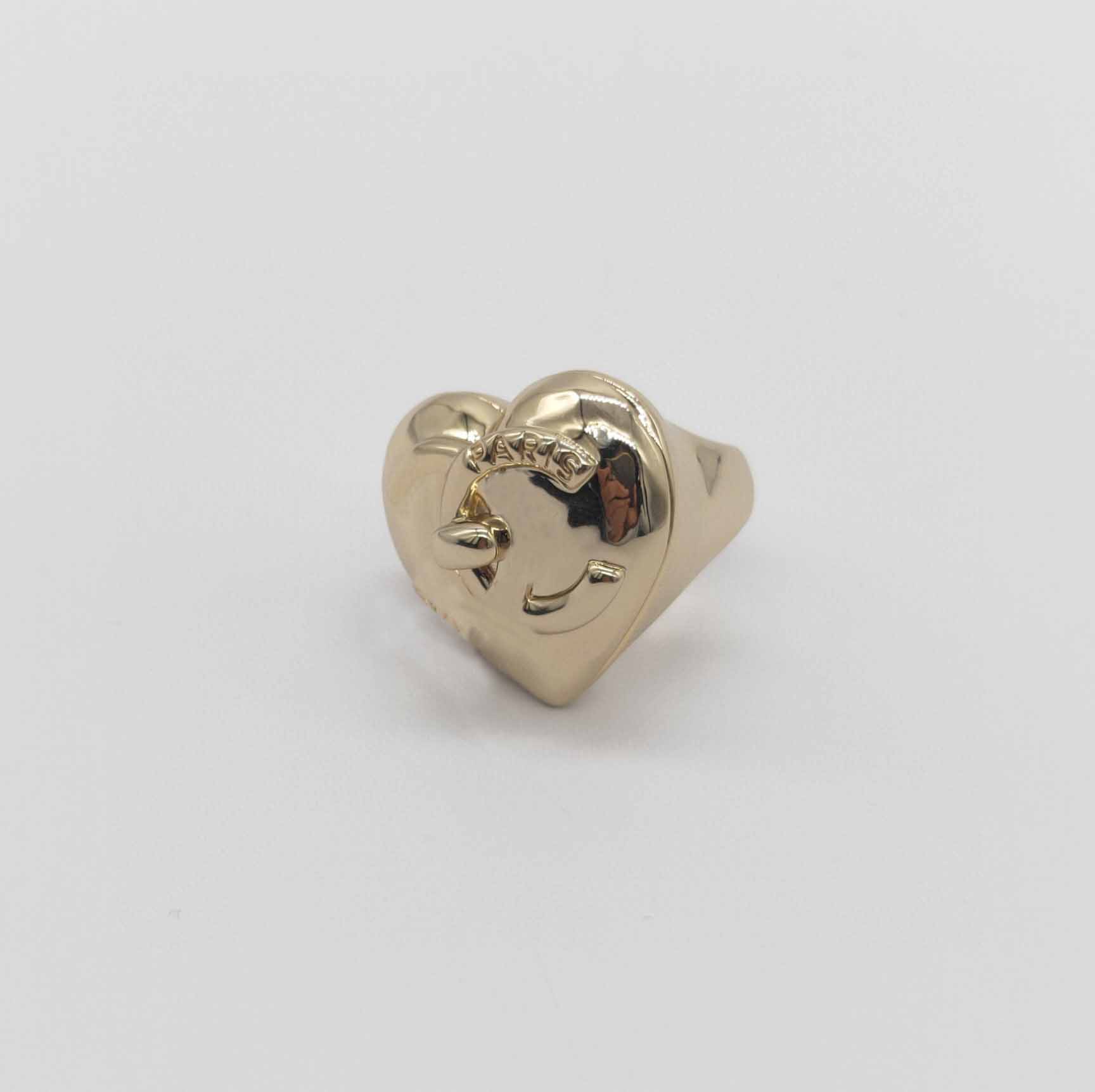 2022 Top quality charm punk band ring in heart shape and 18k gold plated have box stamp PS7138A
2022 Top quality charm punk band ring in heart shape and 18k gold plated have box stamp PS7138A