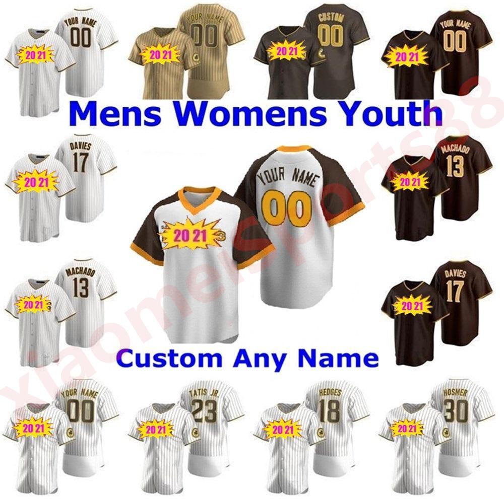 College wear 2021 San Diego Men Women youth kids Padres Baseball Jerseys Fernando Tatis Jr Manny Machado Tony Gwynn Eric Hosmer Brown Is Bac, As shown in illustration
College wear 2021 San Diego Men Women youth kids Padres Baseball Jerseys Fernando Tatis Jr Manny Machado Tony Gwynn Eric Hosmer Brown Is Bac, As shown in illustration