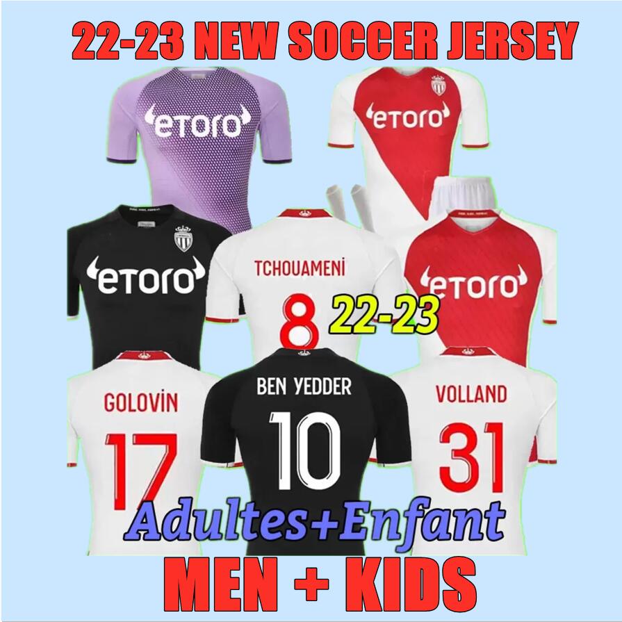 New 2022 2023 AS MONACO SOCCER JERSEYS home BEN YEDDER Volland Boadu JEAN LUCAS maillots Diop 22 23 Henrique B.BADIASHILE FABREAGS GOLOVIN men kids FOOTBALL SHIRTS
New 2022 2023 AS MONACO SOCCER JERSEYS home BEN YEDDER Volland Boadu JEAN LUCAS maillots Diop 22 23 Henrique B.BADIASHILE FABREAGS GOLOVIN men kids FOOTBALL SHIRTS