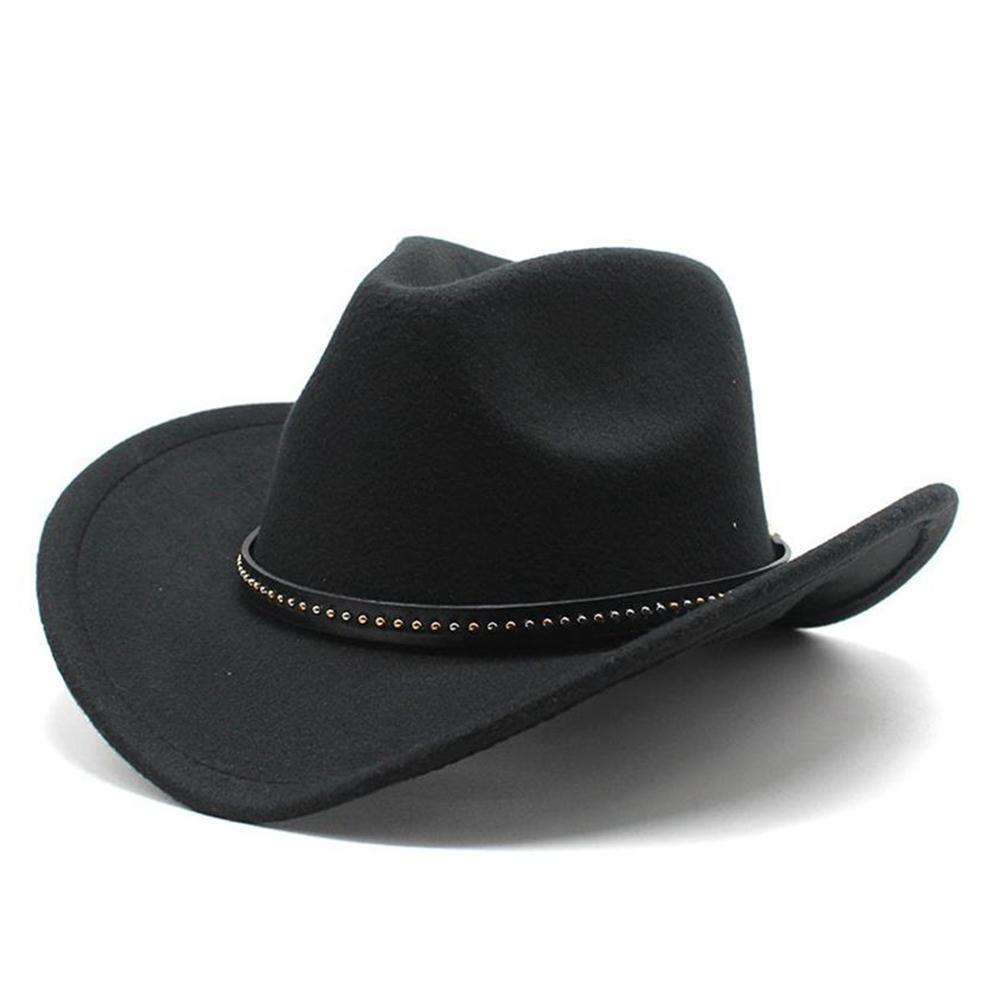 Winter Women Men Black Wool Fedora Hat Chapeu Western Cowboy Hat Gentleman Jazz Sombrero Hombre Cap Elegant Lady Cowgirl Hats 220219522801, Only black hats
Winter Women Men Black Wool Fedora Hat Chapeu Western Cowboy Hat Gentleman Jazz Sombrero Hombre Cap Elegant Lady Cowgirl Hats 220219522801, Only black hats