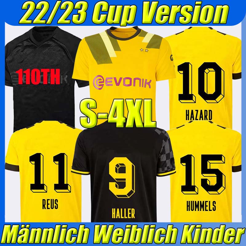4XL HAALAND 22/23 dortmund soccer jerseys 2022 2023 110th football shirts REUS HALLER SULE BRANDT REUS MOUKOKO BELLINGHAM HUMMELS REYNA HAZARD MALEN men kids kit, 22-23 training
4XL HAALAND 22/23 dortmund soccer jerseys 2022 2023 110th football shirts REUS HALLER SULE BRANDT REUS MOUKOKO BELLINGHAM HUMMELS REYNA HAZARD MALEN men kids kit, 22-23 training