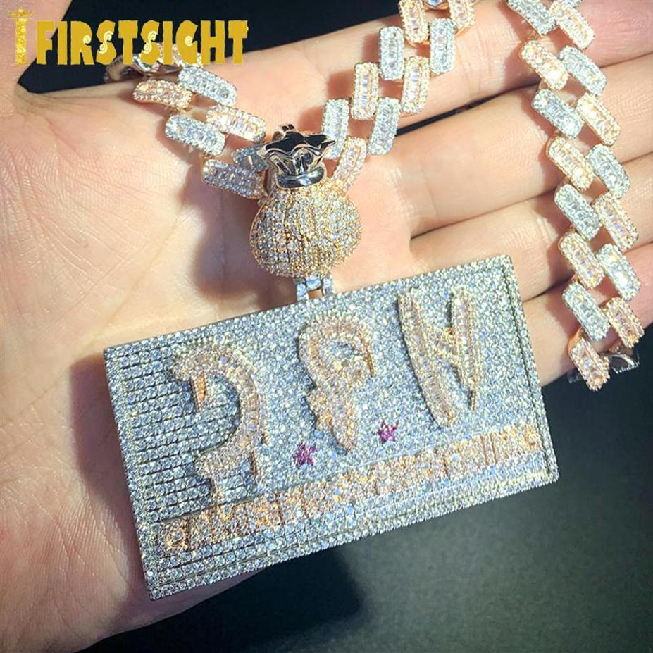 Chains Iced Out Bling CZ Letters CFN Pendant Necklace Two Tone Color Zircon Come From Nothing Charm Men's Women Hip Hop JewelryChai290x
Chains Iced Out Bling CZ Letters CFN Pendant Necklace Two Tone Color Zircon Come From Nothing Charm Men's Women Hip Hop JewelryChai290x