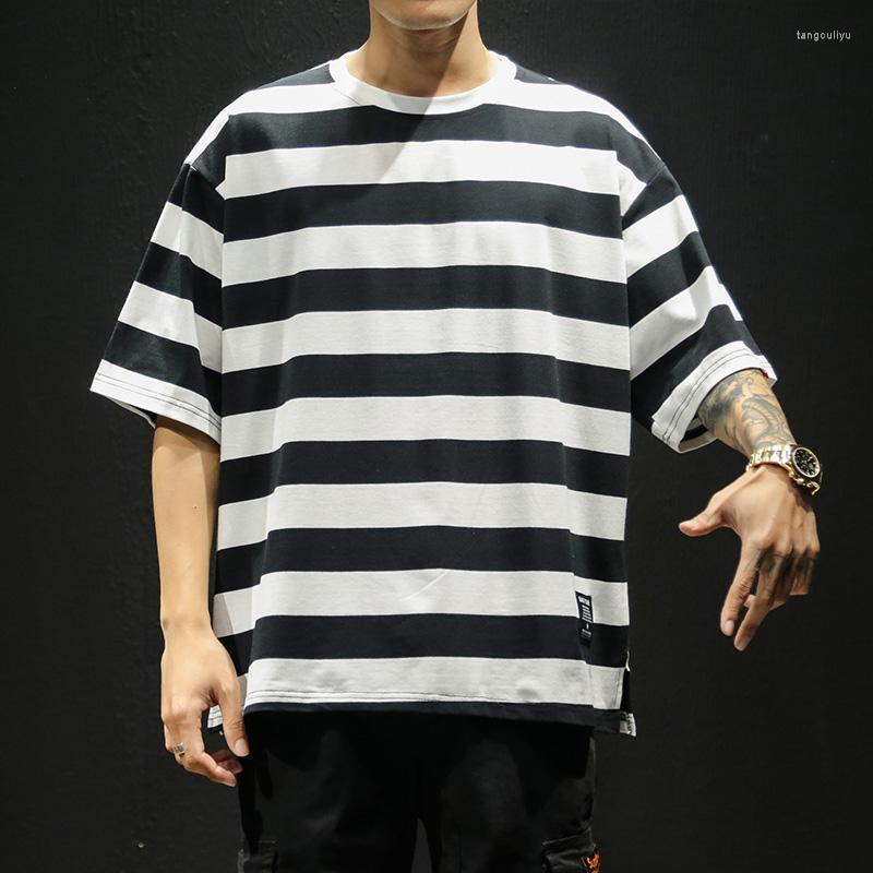 Men's T Shirts Striped Hip Hop Shirt Japanese Streetwear Modis Tops Men Harajuku 5XL Oversized Fashion Clothing Tee Homme Men's, Black
Men's T Shirts Striped Hip Hop Shirt Japanese Streetwear Modis Tops Men Harajuku 5XL Oversized Fashion Clothing Tee Homme Men's, Black