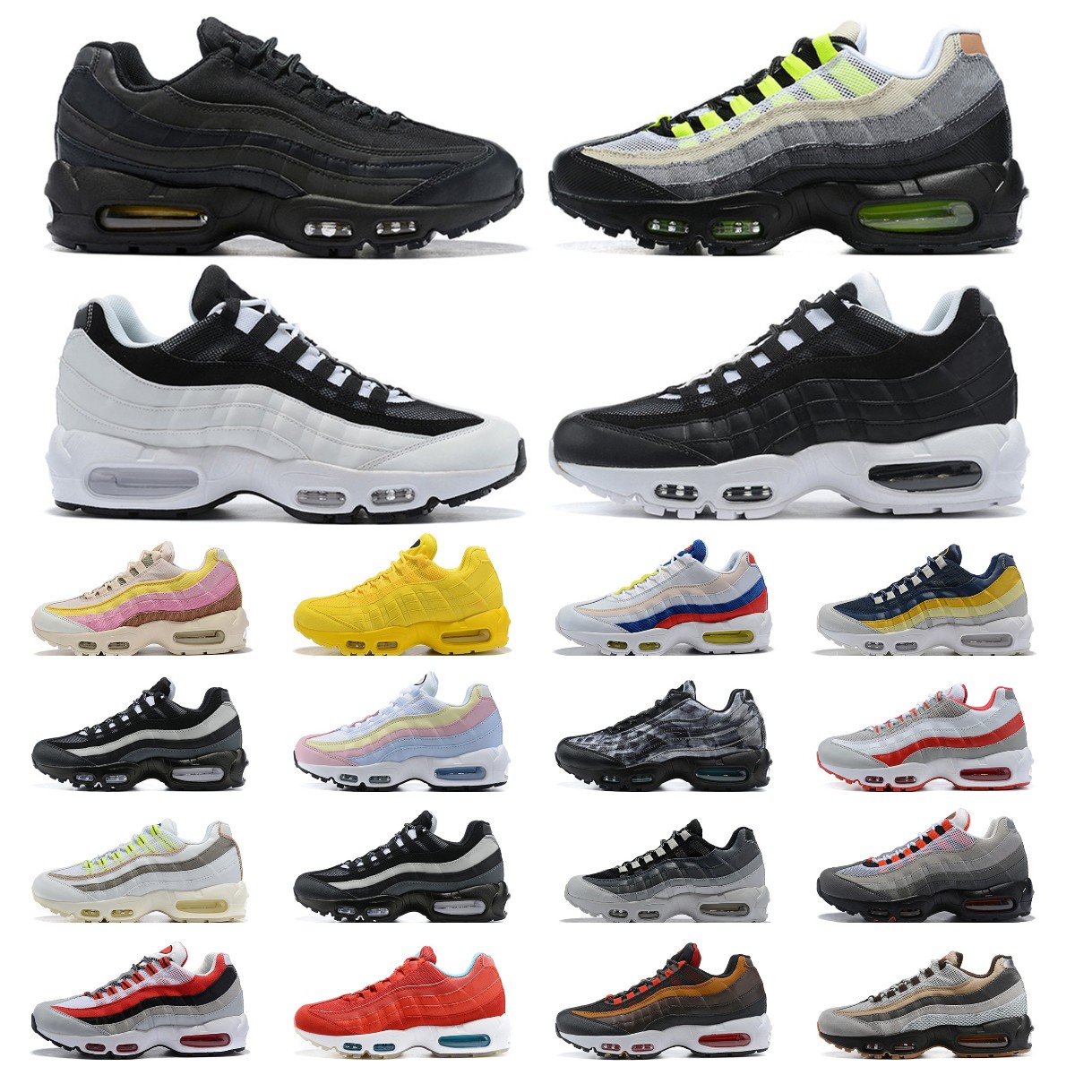 Classic air max 95 Mens Running shoes Neon Dark Army Greedy Chlorine Navy Blue Neon 95s Triple Black Reflective Volt White Total Orange Grape Safari Designer Sneakers, Pay for box
Classic air max 95 Mens Running shoes Neon Dark Army Greedy Chlorine Navy Blue Neon 95s Triple Black Reflective Volt White Total Orange Grape Safari Designer Sneakers, Pay for box
