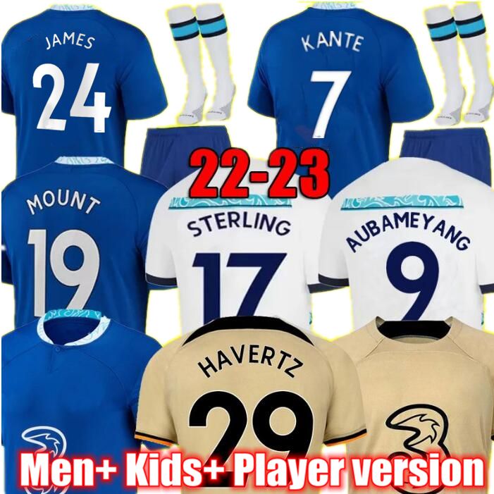 KANTE STERLING cfc Soccer Jerseys 2022-23 JAMES HAVERTZ MOUNT Home And Away Fan Player version Football Shirts Men kids Soccer kit, 22-23 home
KANTE STERLING cfc Soccer Jerseys 2022-23 JAMES HAVERTZ MOUNT Home And Away Fan Player version Football Shirts Men kids Soccer kit, 22-23 home