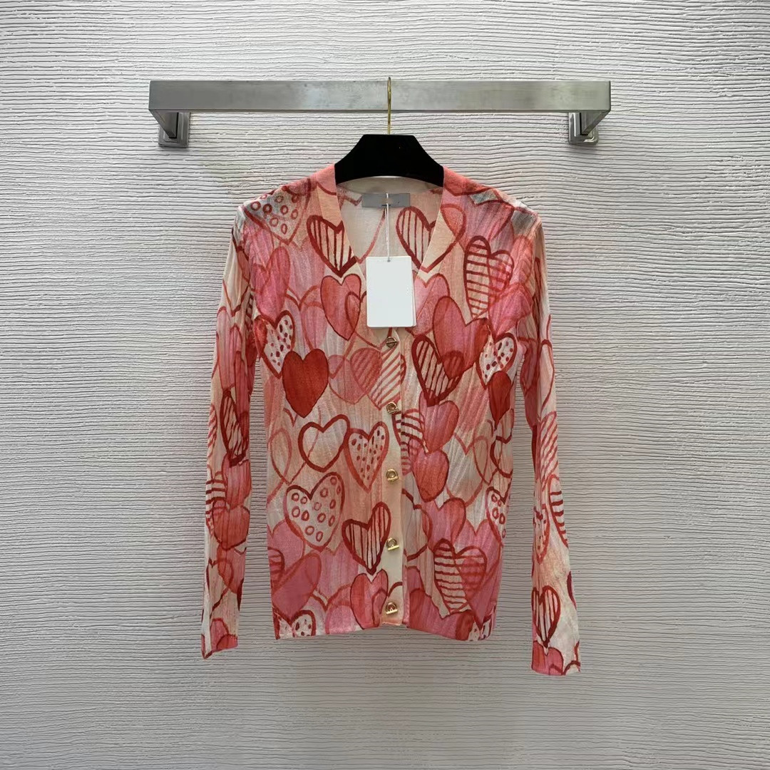 Milan Runway Sweaters 2022 New Autumn Winter Long Sleeves V Neck Print Women's Sweater High End Jacquard Cardigan Designer Sweater 0904-3, Multi
Milan Runway Sweaters 2022 New Autumn Winter Long Sleeves V Neck Print Women's Sweater High End Jacquard Cardigan Designer Sweater 0904-3, Multi