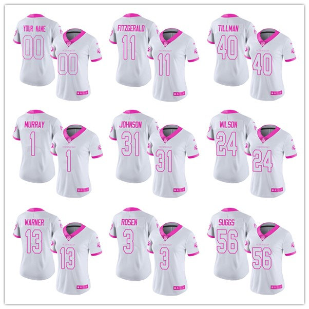 Football Jersey Arizona''Cardinals''Women Deandre Hopkins Kyler Murray j.j. watt A.j. Green White Pink Rush Fashion
Football Jersey Arizona''Cardinals''Women Deandre Hopkins Kyler Murray j.j. watt A.j. Green White Pink Rush Fashion