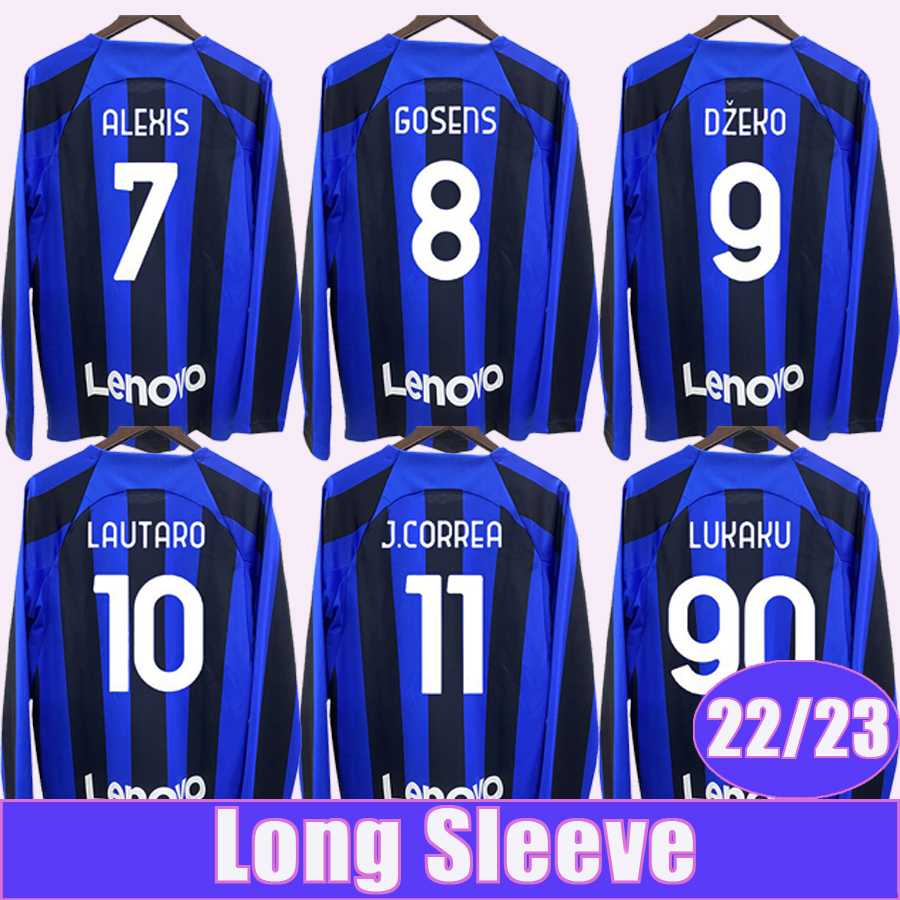 22 23 ALEXIS LUKAKU Soccer Jerseys Mens Long Sleeve DZEKO LAUTARO CALHANOGLU BARELLA SKRINIAR BROZOVIC J. CORREA Home Football Shirt, Cx11343 22 23 home no patch
22 23 ALEXIS LUKAKU Soccer Jerseys Mens Long Sleeve DZEKO LAUTARO CALHANOGLU BARELLA SKRINIAR BROZOVIC J. CORREA Home Football Shirt, Cx11343 22 23 home no patch