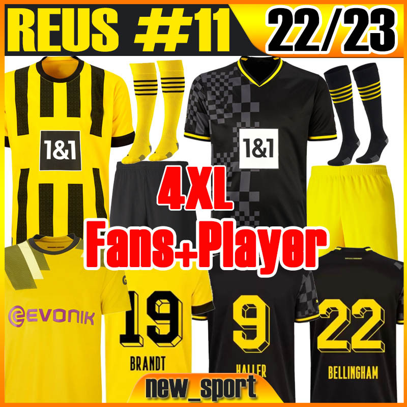 4XL 22 23 REUS #11 soccer jersey HAALAND Borussia KAMARA HALLER 2022 2023 home away football shirt BELLINGHAM HUMMELS REYNA BRANDT DortMunD men kids kit maillot de foot, 22 23 gk kit+socks
4XL 22 23 REUS #11 soccer jersey HAALAND Borussia KAMARA HALLER 2022 2023 home away football shirt BELLINGHAM HUMMELS REYNA BRANDT DortMunD men kids kit maillot de foot, 22 23 gk kit+socks