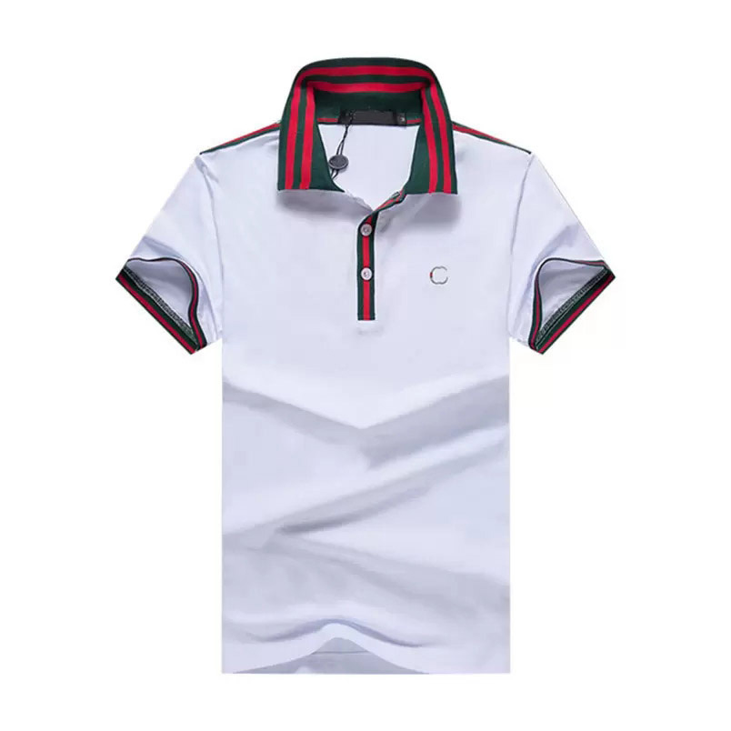 High end brand polos embroidered striped short sleeved cotton polo shirt men s T shirt Korean fashion clothing summer luxury top M---3XL
High end brand polos embroidered striped short sleeved cotton polo shirt men s T shirt Korean fashion clothing summer luxury top M---3XL