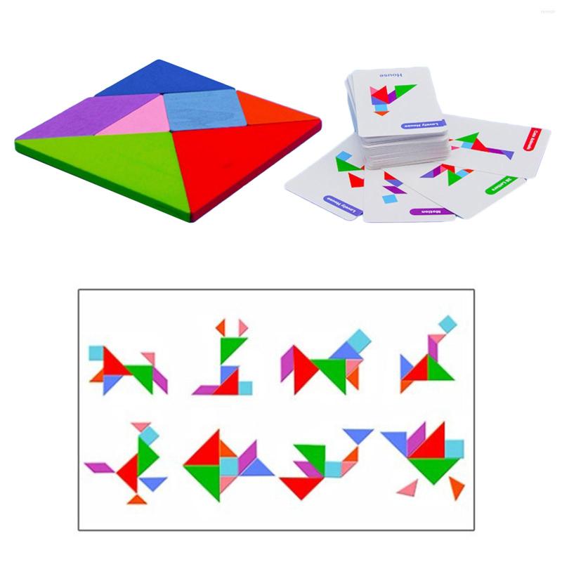 Paintings Montessori Kids Wooden Tangram Puzzle For Adults Puzzles Block Stacking Game Educational Toy In Iron Box
Paintings Montessori Kids Wooden Tangram Puzzle For Adults Puzzles Block Stacking Game Educational Toy In Iron Box