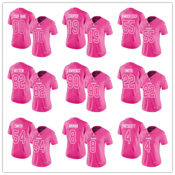 Football Jersey Dallas''Cowboys''Women Trevon Diggs CeeDee Lamb Micah Parsons Dak Prescott Tyler Smith Tony Dorsett Pink Rush Fashion
Football Jersey Dallas''Cowboys''Women Trevon Diggs CeeDee Lamb Micah Parsons Dak Prescott Tyler Smith Tony Dorsett Pink Rush Fashion
