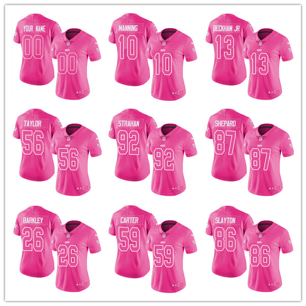 Football Jersey New York''Giants''Women Kayvon Thibodeaux Evan Neal Kadarius Eli Manning aquon Barkley Lawrence Taylor Pink Rush Fashion
Football Jersey New York''Giants''Women Kayvon Thibodeaux Evan Neal Kadarius Eli Manning aquon Barkley Lawrence Taylor Pink Rush Fashion