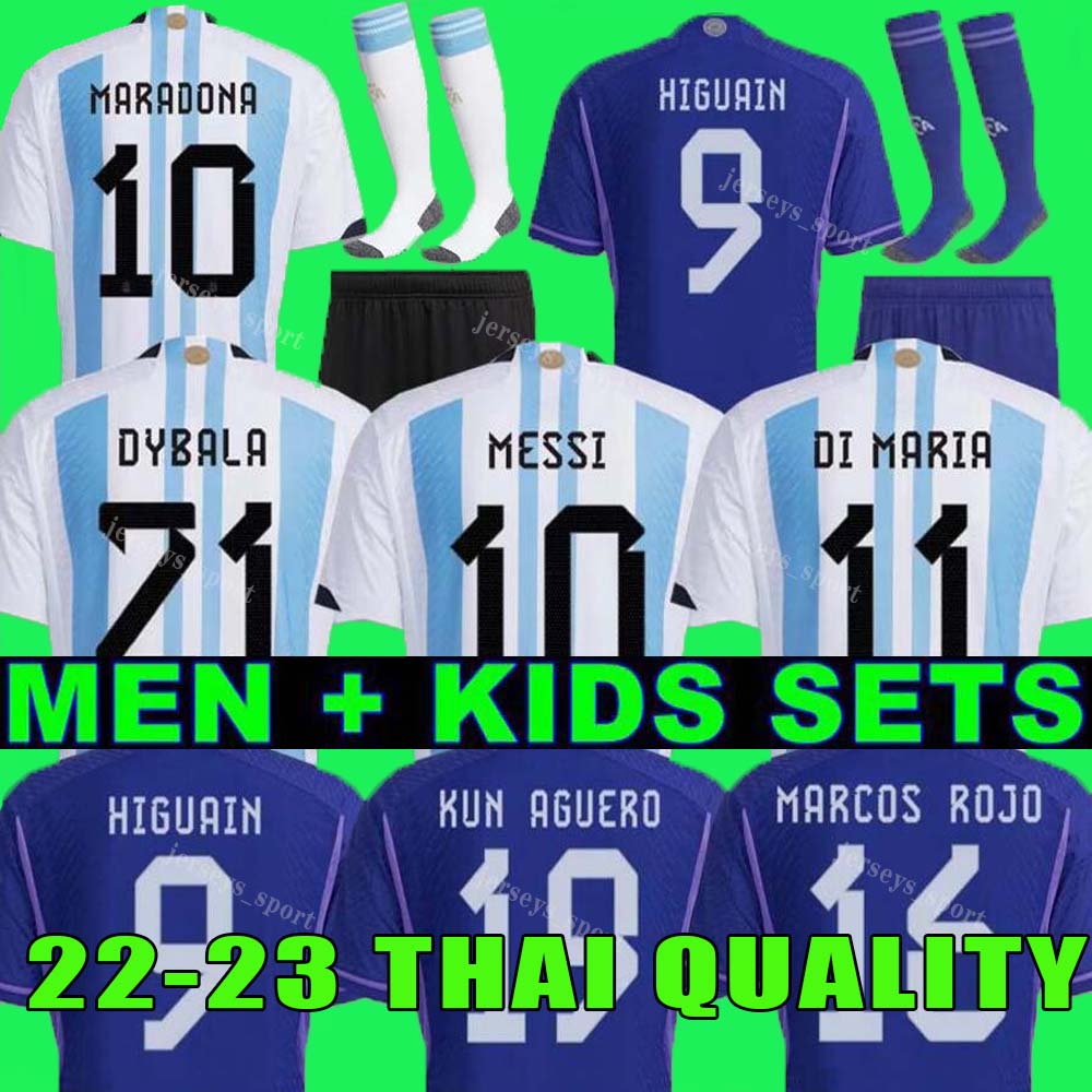 Player Fans Argentina Soccer Jersey Finalissima Special 22 23 DI MARIA Football Shirts 2022 2023 DYBALA LO CELSO MARADONA Men and Kids kit uniforms, 2022 away adult player
Player Fans Argentina Soccer Jersey Finalissima Special 22 23 DI MARIA Football Shirts 2022 2023 DYBALA LO CELSO MARADONA Men and Kids kit uniforms, 2022 away adult player