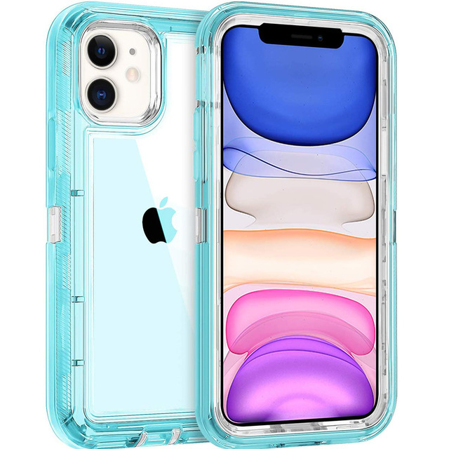 3 in 1 Shockproof Transparent Cases For iphone 14 13 Pro Max 12 11 Xs Xr X SE 2022 7 8 Plus Armor PC Protective Shell, Red
3 in 1 Shockproof Transparent Cases For iphone 14 13 Pro Max 12 11 Xs Xr X SE 2022 7 8 Plus Armor PC Protective Shell, Red