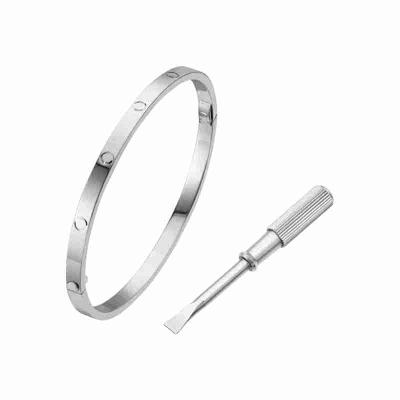 Love screwdriverDesigner Bracelets classic Jewelry Women Bangle Classic Titanium Steel Alloy Gold-Plated Craft Gold/Silver/Rose Never Fade Not Allergic
Love screwdriverDesigner Bracelets classic Jewelry Women Bangle Classic Titanium Steel Alloy Gold-Plated Craft Gold/Silver/Rose Never Fade Not Allergic