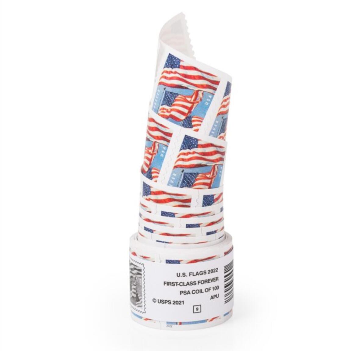 2022 Post Office Coil of 100 For Envelopes Letters Postcard Cards Office Mail Supplies, Stamps
2022 Post Office Coil of 100 For Envelopes Letters Postcard Cards Office Mail Supplies, Stamps