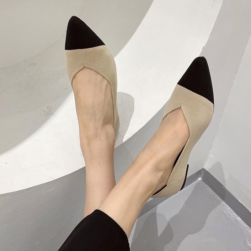 Dress Shoes Pointed Toe Slip On Knitted Loafers Women Breathable Mesh Ballet Flats Casual Shallow Boat Moccasin Plus Size 220902, Black
Dress Shoes Pointed Toe Slip On Knitted Loafers Women Breathable Mesh Ballet Flats Casual Shallow Boat Moccasin Plus Size 220902, Black
