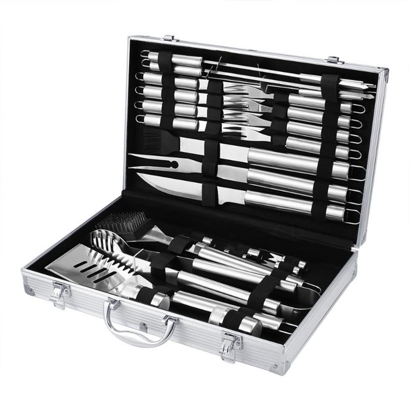 BBQ Utensils Barbecue Grilling Set bag Stainless Steel Kit Utensil Accessories Camping Outdoor Cooking Tools257f, Red
BBQ Utensils Barbecue Grilling Set bag Stainless Steel Kit Utensil Accessories Camping Outdoor Cooking Tools257f, Red