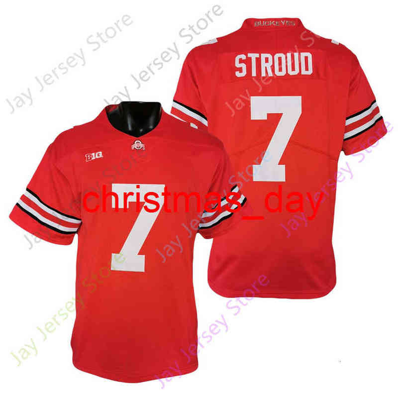 Men's T Shirts 2021 New NCAA College Ohio State Buckeyes Football Jersey 7 C.J. Stroud Red Size S-3XL All Stitched Youth Adult, As pic
Men's T Shirts 2021 New NCAA College Ohio State Buckeyes Football Jersey 7 C.J. Stroud Red Size S-3XL All Stitched Youth Adult, As pic
