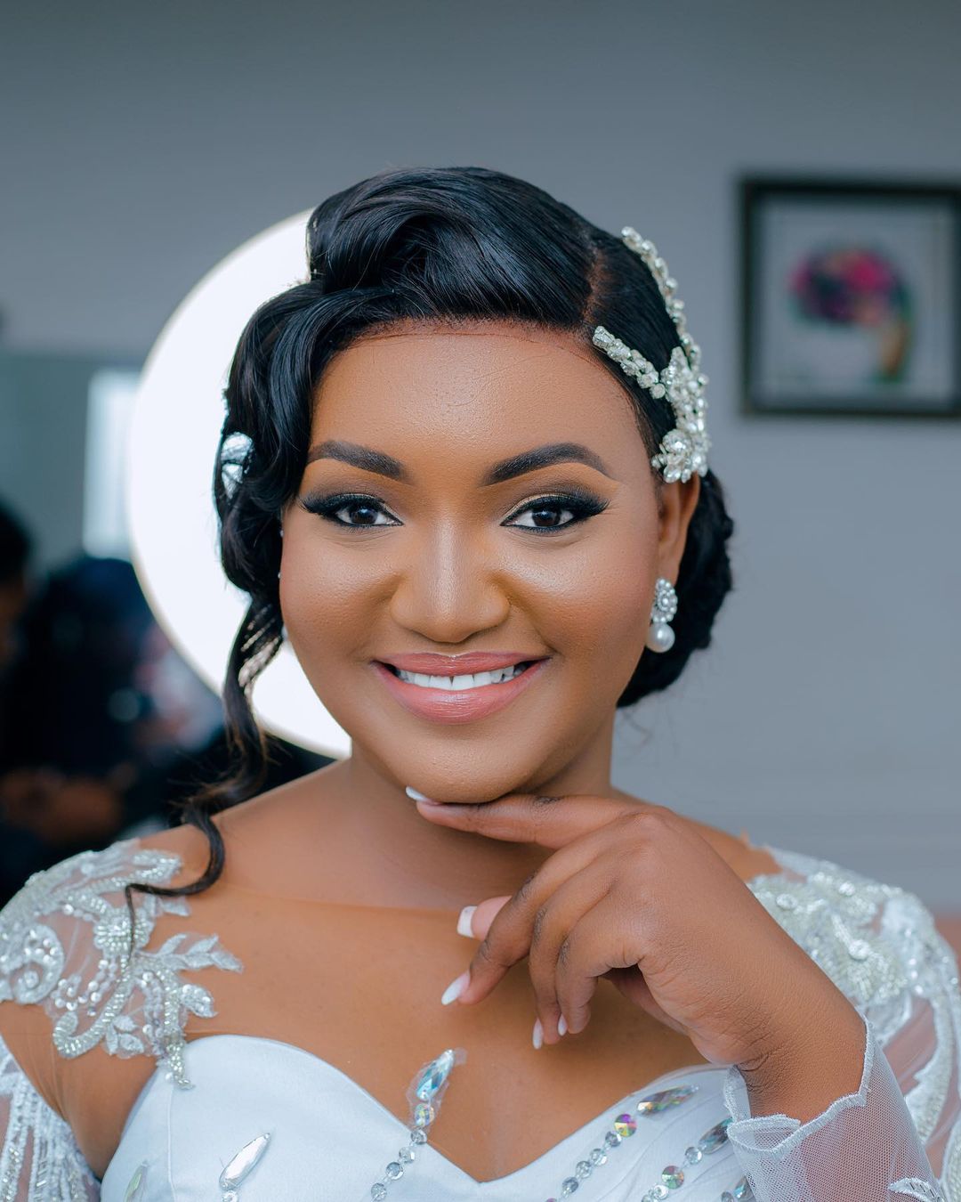 2022 Arabic Aso Ebi Luxurious Mermaid Wedding Dresses Beaded Crystals Lace Bridal Gowns Dress ZJ560