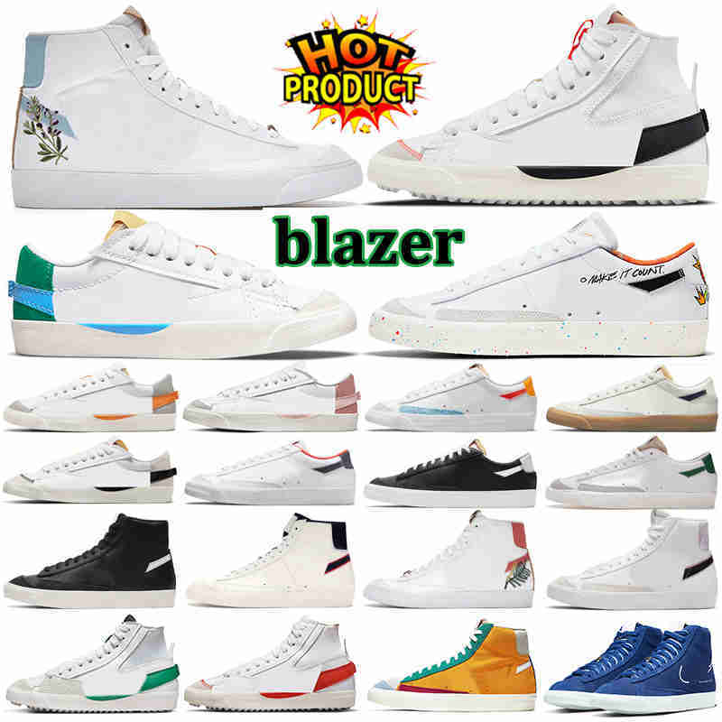 OG Blazer Mid 77 Vintage Blazers Casual Shoes Jumbo Low Men Women White Indigo Pomegranate Arctic Punch Mens Trainers Designer Platform, Shua
OG Blazer Mid 77 Vintage Blazers Casual Shoes Jumbo Low Men Women White Indigo Pomegranate Arctic Punch Mens Trainers Designer Platform, Shua