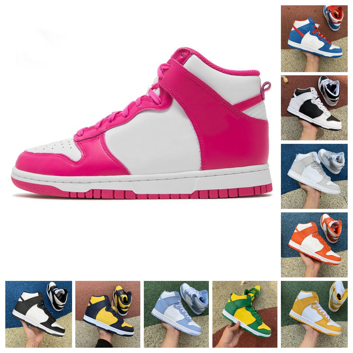Pink Prime Dunks High Casual Shoes Australia Dunksb Mens Women Black White Red Vast Grey Game Royal UNC Syracuse Spartan Green Varsity Purple Maize Designer Sneakers, Bubble package bag
Pink Prime Dunks High Casual Shoes Australia Dunksb Mens Women Black White Red Vast Grey Game Royal UNC Syracuse Spartan Green Varsity Purple Maize Designer Sneakers, Bubble package bag