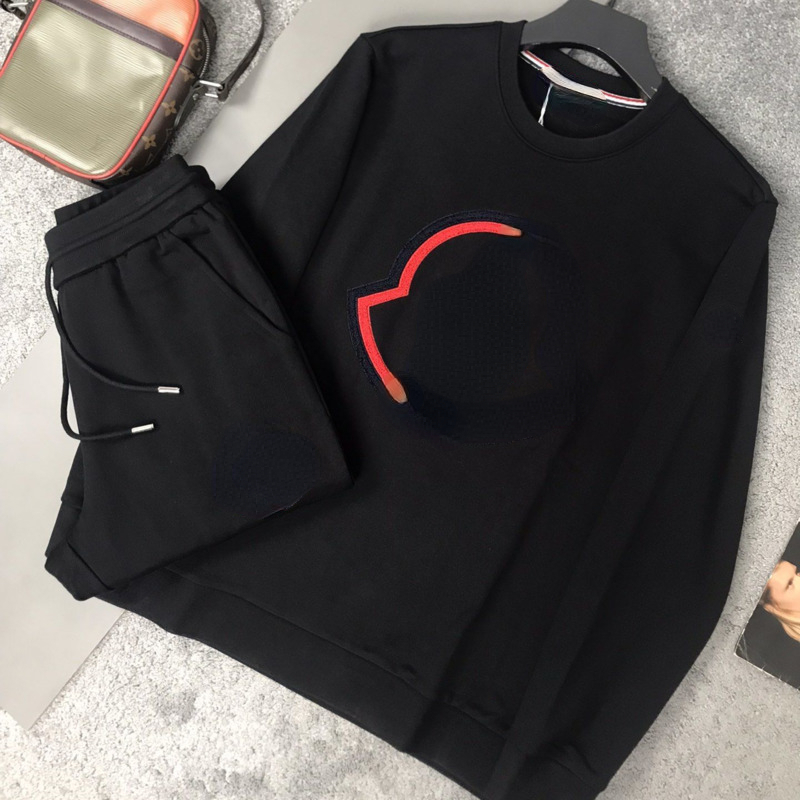M Hoodie Mens Sweatshirt Sweatpants Two Piece Designer Sweater Pants set Men Tracksuit Large Size Sports Suit 4xl 5xl, Black
M Hoodie Mens Sweatshirt Sweatpants Two Piece Designer Sweater Pants set Men Tracksuit Large Size Sports Suit 4xl 5xl, Black