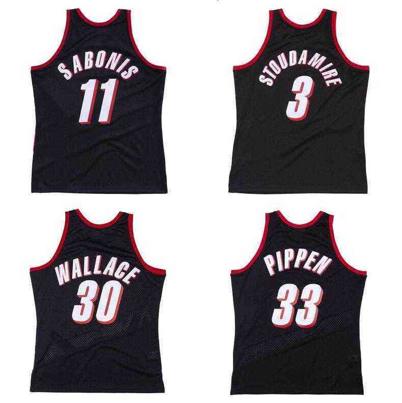 Stitched classic retro jersey Arvydas Sabonis #11 Rasheed Wallace #30 Damon Stoudamire #3 Pippen #33 Mitchell and Ness 1999-00 Basketball, Stitched jersey
Stitched classic retro jersey Arvydas Sabonis #11 Rasheed Wallace #30 Damon Stoudamire #3 Pippen #33 Mitchell and Ness 1999-00 Basketball, Stitched jersey