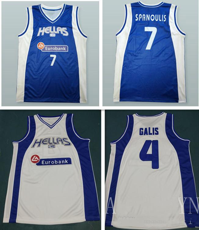 MEN WOMEN custom any name any number YOUNTH custom XXS-6XL Vassilis Spanoulis 7 GALIS 4 Greece Basketball Jersey can customize players jerse, As picture show
MEN WOMEN custom any name any number YOUNTH custom XXS-6XL Vassilis Spanoulis 7 GALIS 4 Greece Basketball Jersey can customize players jerse, As picture show