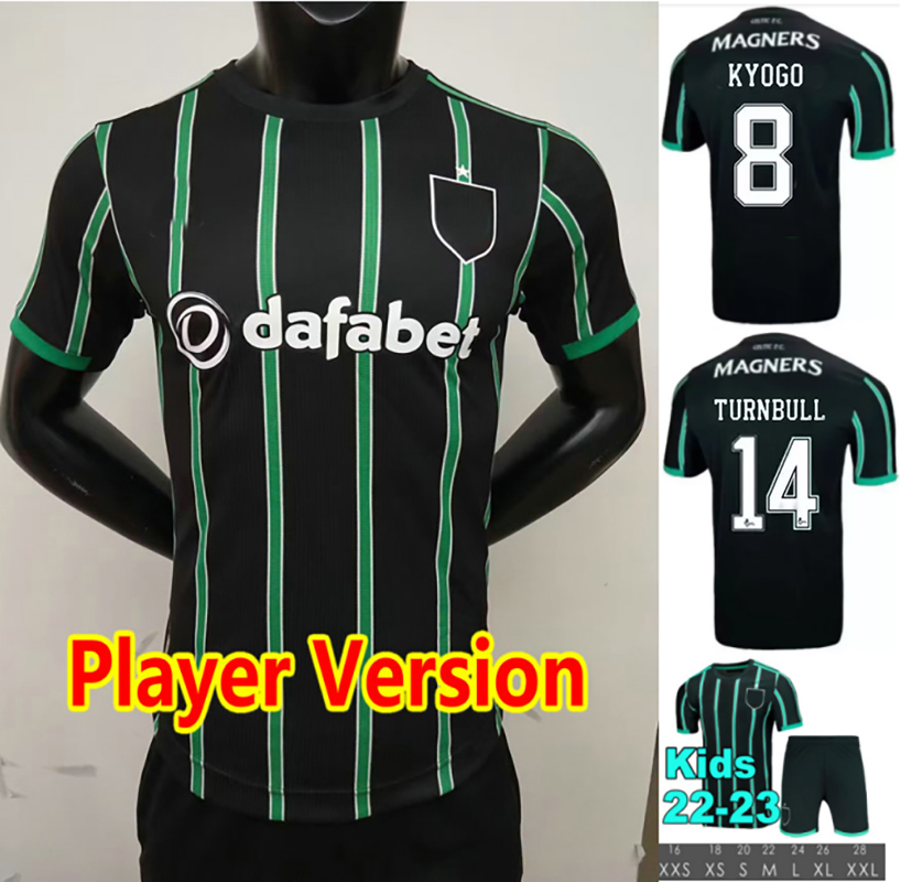 Player Version 22 23 Celtic soccer jersey MCGREGOR TURNBULL AJETI 2022 2023 away home ABADA JOTA KYOGO football shirt GRIFFITHS FORREST camesita men kids INFANT, Player 22-23 away +patch2
Player Version 22 23 Celtic soccer jersey MCGREGOR TURNBULL AJETI 2022 2023 away home ABADA JOTA KYOGO football shirt GRIFFITHS FORREST camesita men kids INFANT, Player 22-23 away +patch2