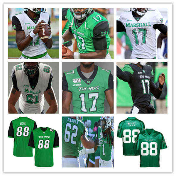 American College Football Wear Custom College Marshall Thundering Herd Football Jersey Randy Moss Isaiah Green WILLIE JOHNSON Brenden Knox C, Retro green
American College Football Wear Custom College Marshall Thundering Herd Football Jersey Randy Moss Isaiah Green WILLIE JOHNSON Brenden Knox C, Retro green