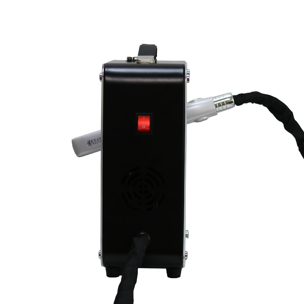 Professional Surface Ice Pod Cold Salon Treatment Machine - Frozen Hair & Hair Scales Care, Flat Iron Clip for Freeze Styling & Salon Care