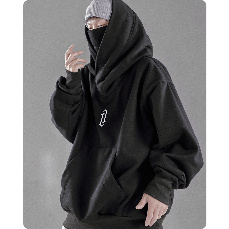 Men's Hoodies Sweatshirts Autumn winter High collar hoodie loose comfortable Men's clothes Harajuku Hiphop streetwear Fleece hooded oversize