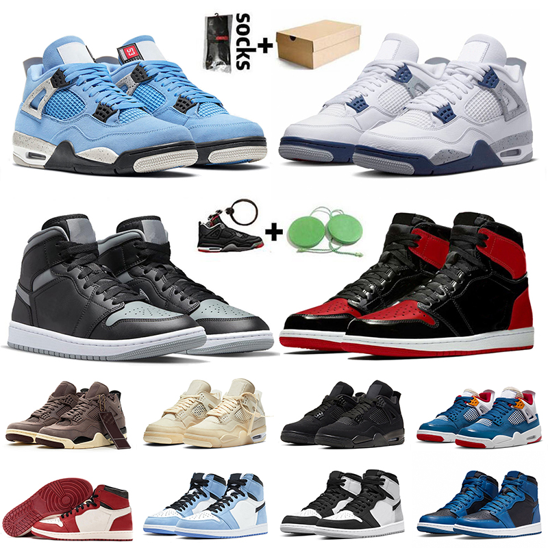 Basketball Shoes 2022 Fashion Women Mens Jumpman 1 Obsidian Chicago Denim Patent Bred 1s University Blue 4 Messy Room 4s A Ma Maniere, A18 high og stealth 36-47
Basketball Shoes 2022 Fashion Women Mens Jumpman 1 Obsidian Chicago Denim Patent Bred 1s University Blue 4 Messy Room 4s A Ma Maniere, A18 high og stealth 36-47