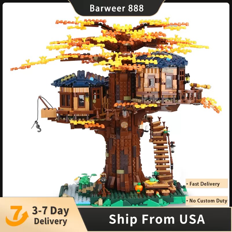 Ideas Tree House Model block Include Yellow/Green Leaf Building Blocks 3117pcs Bricks Kids Toys For Gifts Compatible
Ideas Tree House Model block Include Yellow/Green Leaf Building Blocks 3117pcs Bricks Kids Toys For Gifts Compatible