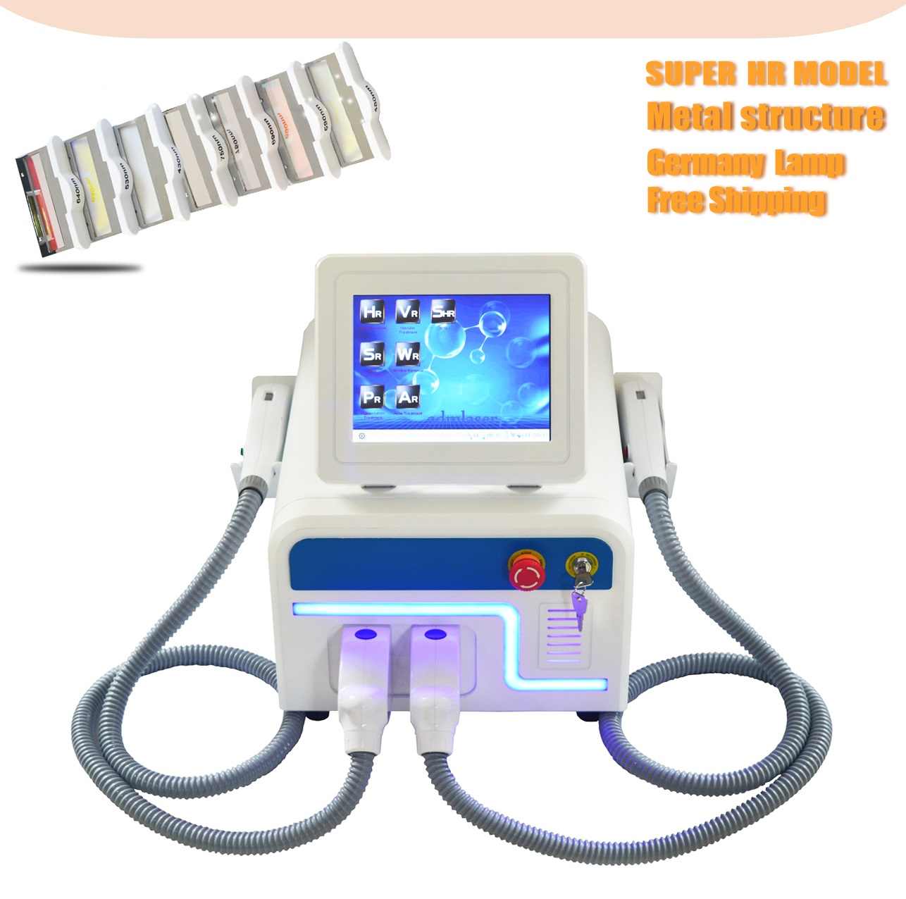 ipl skin rejuvenation Super HR hair removal system 10.4 inch touch screen health beauty equipment with door to door service by UPS DHL express company
ipl skin rejuvenation Super HR hair removal system 10.4 inch touch screen health beauty equipment with door to door service by UPS DHL express company