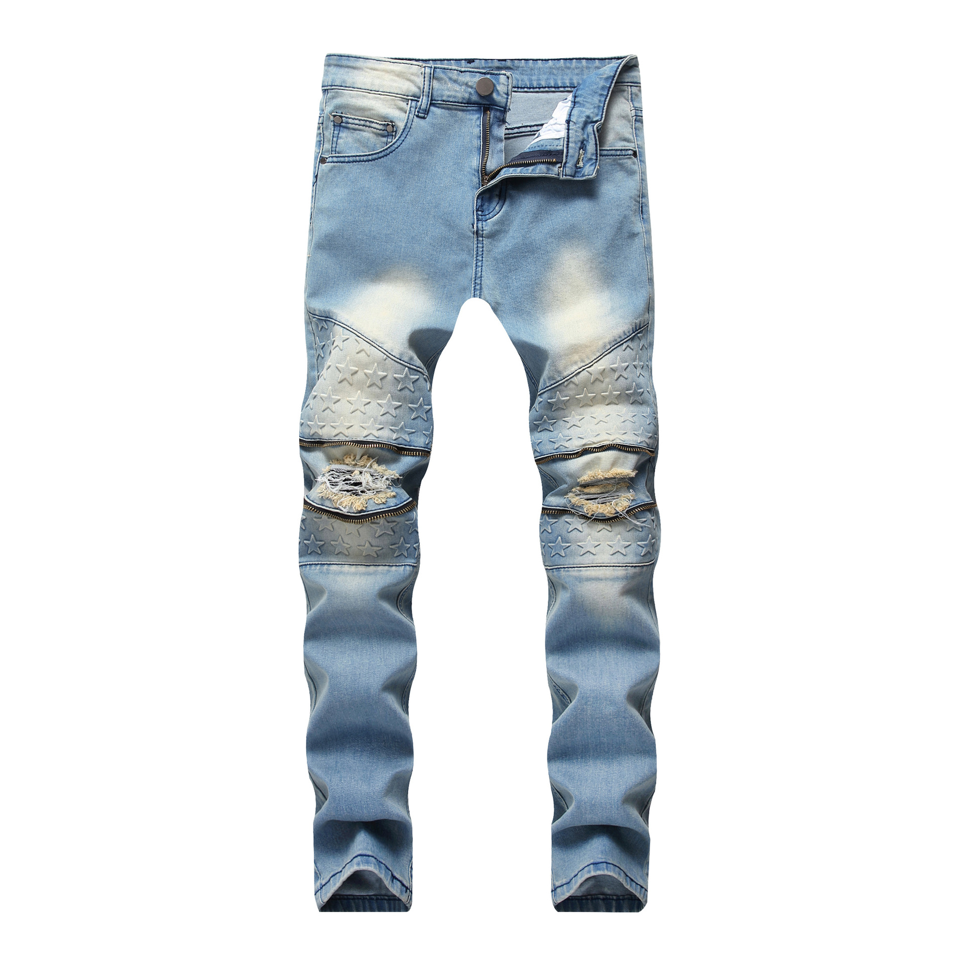 Mens Men's Distressed Jeans Ripped Skinny Jeans Slim Motorcycle Moto Biker Causal Mens Denim Pants Hip Hop Men Jeans 504H, 34=1699#
Mens Men's Distressed Jeans Ripped Skinny Jeans Slim Motorcycle Moto Biker Causal Mens Denim Pants Hip Hop Men Jeans 504H, 34=1699#
