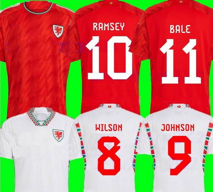 2022 Wales Soccer Jerseys BALE WILSON ALLEN RAMSEY Mens 22 23 world National Team cup Rodon VOKES Home and away Football Shirt Short Sleeve Adult Uniforms
2022 Wales Soccer Jerseys BALE WILSON ALLEN RAMSEY Mens 22 23 world National Team cup Rodon VOKES Home and away Football Shirt Short Sleeve Adult Uniforms