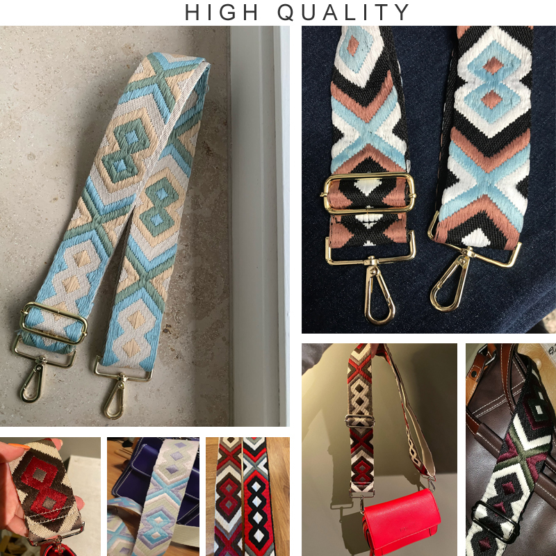 Bag Parts Accessories Women Straps Handbag Wide Belt Shoulder Crossbody Replacement Adjustable Part Accessory For s 220905