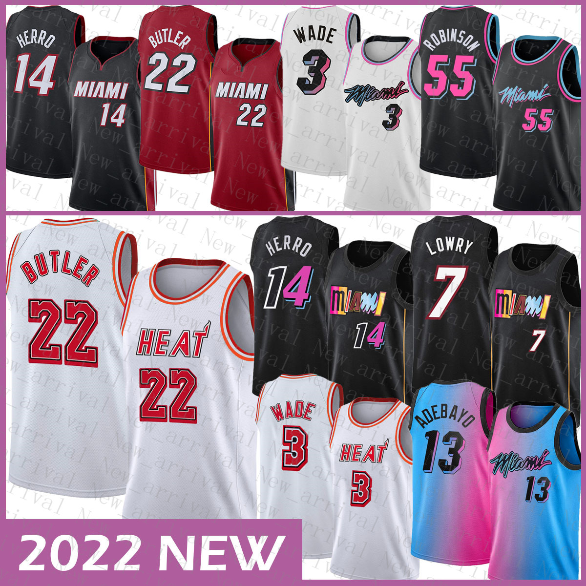 2022 Basketball Jersey 22 3 14 7 13 55 Miami''Heat''Men Jimmy Butler Dwayne Dwyane Wade Tyler Herro Kyle Lowry Bam Adebayo Duncan Robinson White
2022 Basketball Jersey 22 3 14 7 13 55 Miami''Heat''Men Jimmy Butler Dwayne Dwyane Wade Tyler Herro Kyle Lowry Bam Adebayo Duncan Robinson White
