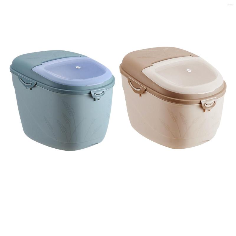 Storage Bottles Large Capacity Kitchen Food Pantry Airtight Cereal Rice Container With Wheels Insect-proof Moisture-proof
Storage Bottles Large Capacity Kitchen Food Pantry Airtight Cereal Rice Container With Wheels Insect-proof Moisture-proof