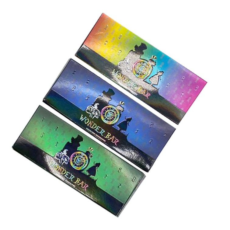 Empty Hologram Wonder Bar Mushrooms Chocolate Box 4 Grams Per Bar Custom Box Packaging Prerolls
Empty Hologram Wonder Bar Mushrooms Chocolate Box 4 Grams Per Bar Custom Box Packaging Prerolls