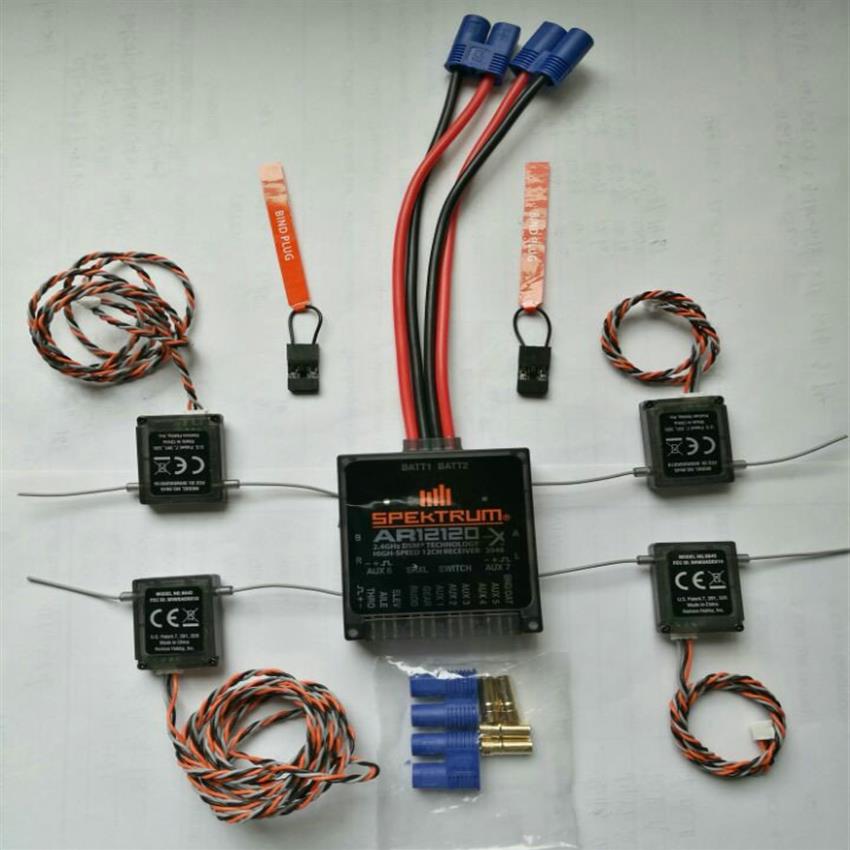 High quality spektrum AR12120 12-Channel DSMX XPlus PowerSafe Receiver SPMAR12120 With four SPCM9645 satellites 260J
High quality spektrum AR12120 12-Channel DSMX XPlus PowerSafe Receiver SPMAR12120 With four SPCM9645 satellites 260J