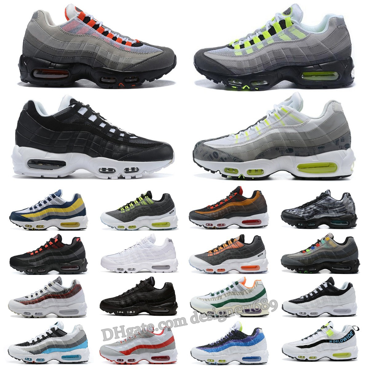 Casual shoes man woman airmax 95 sneakers trainers fashion leisure Corduroy Grape Navy Blue Patch OG Neon Pink Suede Rose Solar Red Ultramarine What The outdoor, Box 
Casual shoes man woman airmax 95 sneakers trainers fashion leisure Corduroy Grape Navy Blue Patch OG Neon Pink Suede Rose Solar Red Ultramarine What The outdoor, Box